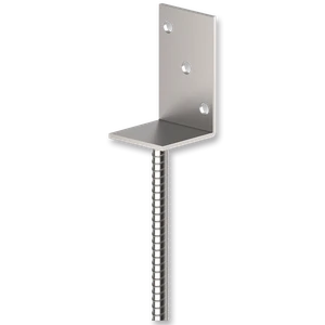 Patka kotevní do betonu Typ L 120x120x4,0 - slide 0