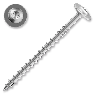 Vrut konstrukční 6,0x80 talíř.hl. TX30 ZB Cr3 - slide 0