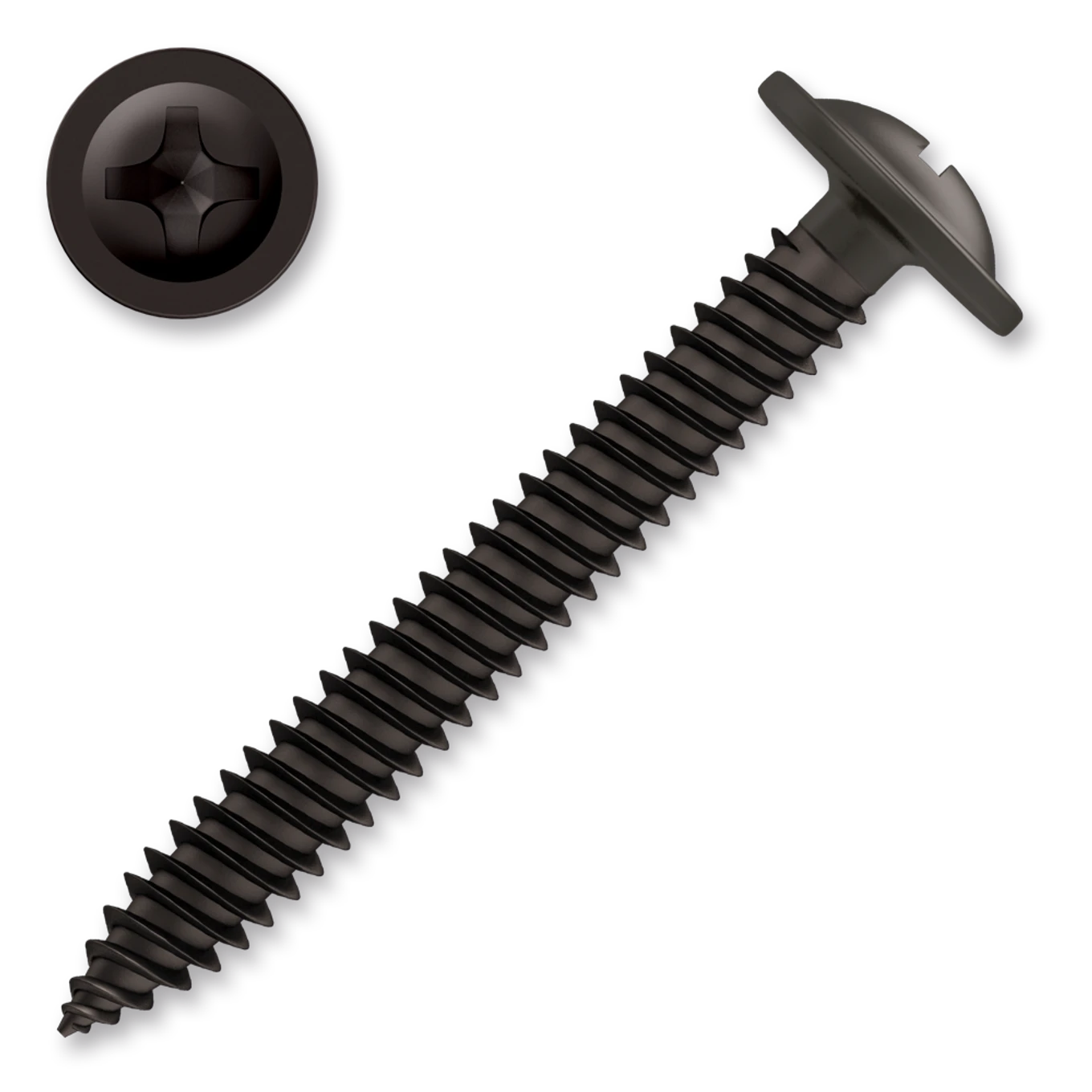 Vrut sádr.s rám.hlavou PH2 dvouch. 4,2x035 - slide 0