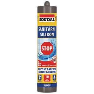 Soudal Sanitární silikon STOP bílý - 280ml - slide 0