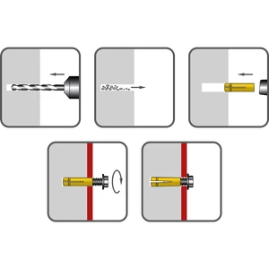 Kotva rozpínací mosazná KMS 10x30, M8 - slide 1