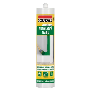 Soudal Akrylový tmel bílý - 280ml - slide 0