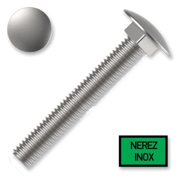 Šroub vratový M5x16 nerez A2-70 DIN603