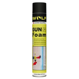 Montážní pěna WOLF vysokoexpanzní, 700ml, pistolová