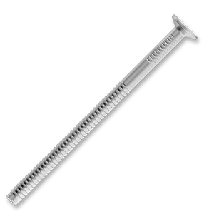 Konvexní hřebíky 2,1/2,3 x 27 mm válc.pod hlavou 10, bez špičky, žárový zinek - slide 0