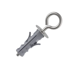 Dübel HPK-O 8x40, mit Ösenhaken, Nylon