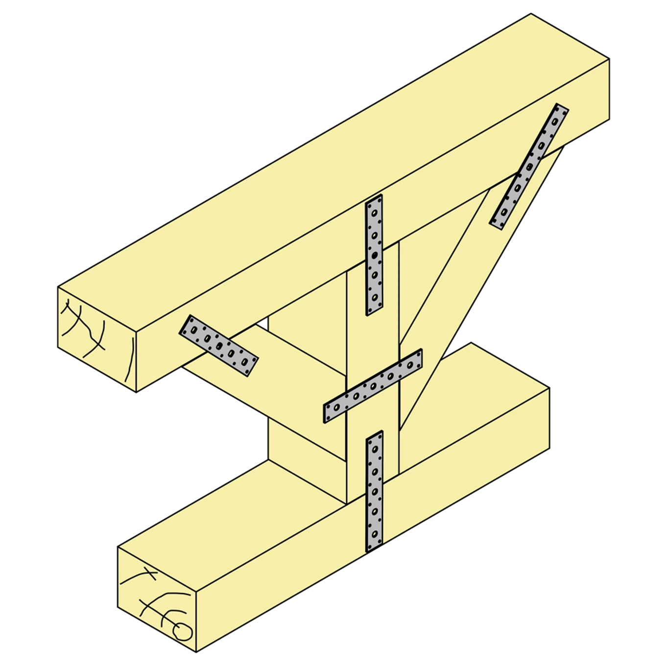 Spojovací páska 40x100x3,0 - slide 1