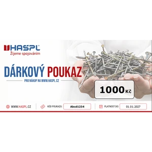 Dárkový poukaz 1000 Kč - slide 0