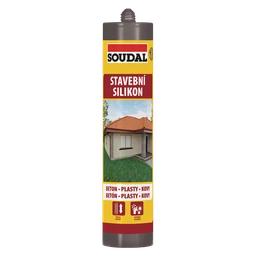 Soudal Stavební silikon transparentní 300 ml