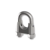Seilklemme für Seil O 19 mm, weiss verzinkt, DIN 741