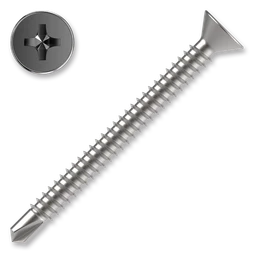 Šroub samovrtný TEX 4,8x13 ZB zápust.hlava PH2 DIN7504P