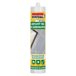 Soudal Akrylový tmel na sádrokarton - 280ml