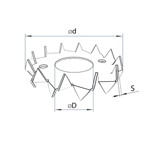 Hmoždinka kruhová 75/23x1,3 Zn - slide 2
