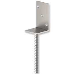 Patka kotevní do betonu Typ L 120x100x4,0