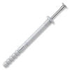 Hmoždinka natloukací 6x40mm hříbková, nylon