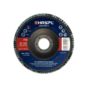 Lamelový brusný kotouč 125x22,23mm/P40 - slide 0