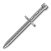 Schlagnägel 3,8 x 78 mm, weiss verzinkt, 1 poAntispaltspitze