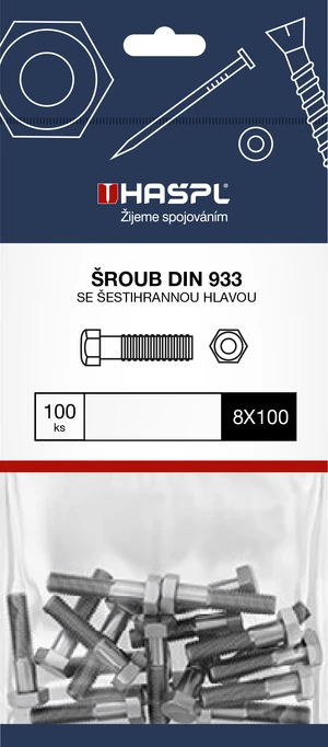 Spojovací materiál v malém balení