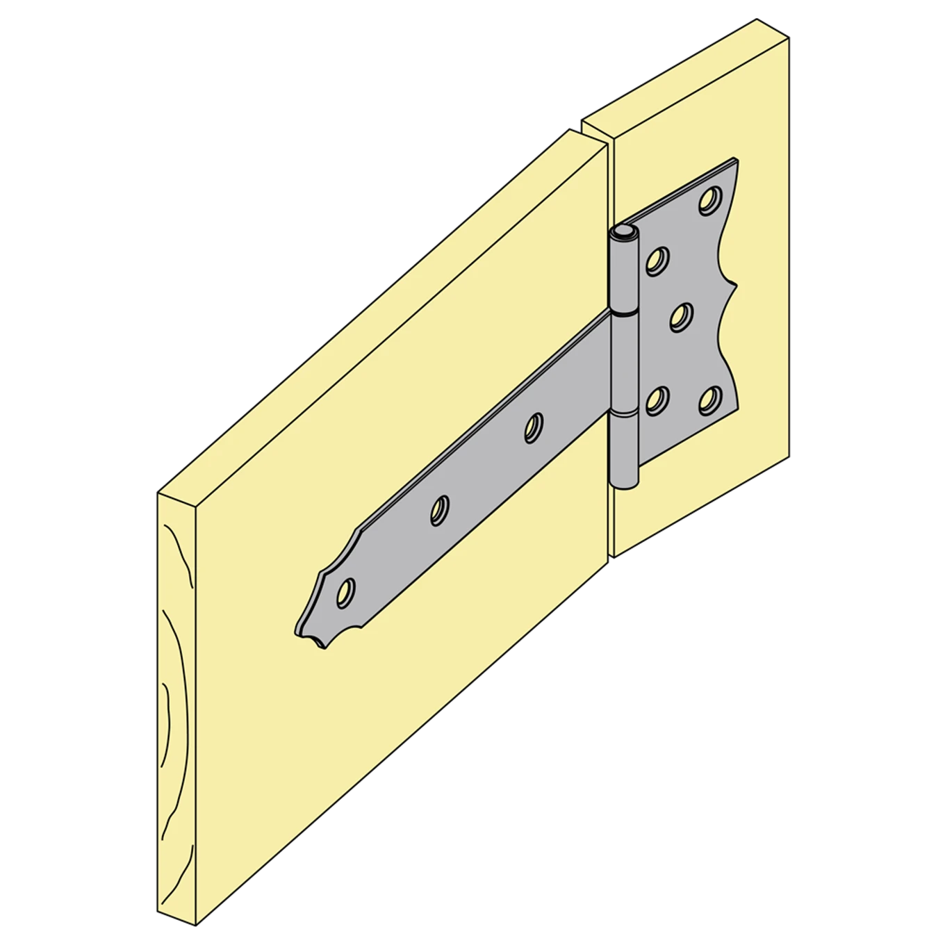 Závěs II (pant) ozdobný - slide 1