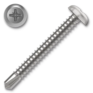 Šroub samovrtný TEX 4,2x19 ZB půlk.hlava DIN7504N - slide 0