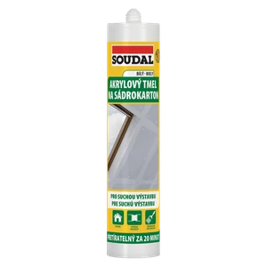 Soudal Akrylový tmel na sádrokarton - 280ml - slide 0