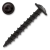 Drywall screws flange head with coarse thread