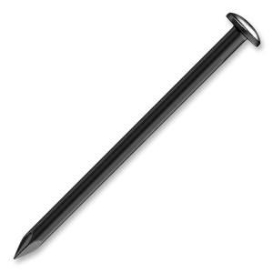 Kalené hřebíky 2,0 x 25 mm půlkulatá hlava černěné - slide 0