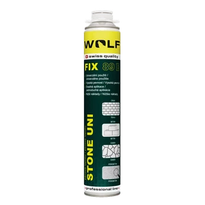 Polyurethan-Kleber WOLF Fix STONE 89B, Betonstein, Stein, Ziegel, 750ml - slide 0