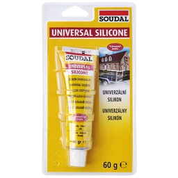Soudal Univerzální silikon transparentní 60g blistr