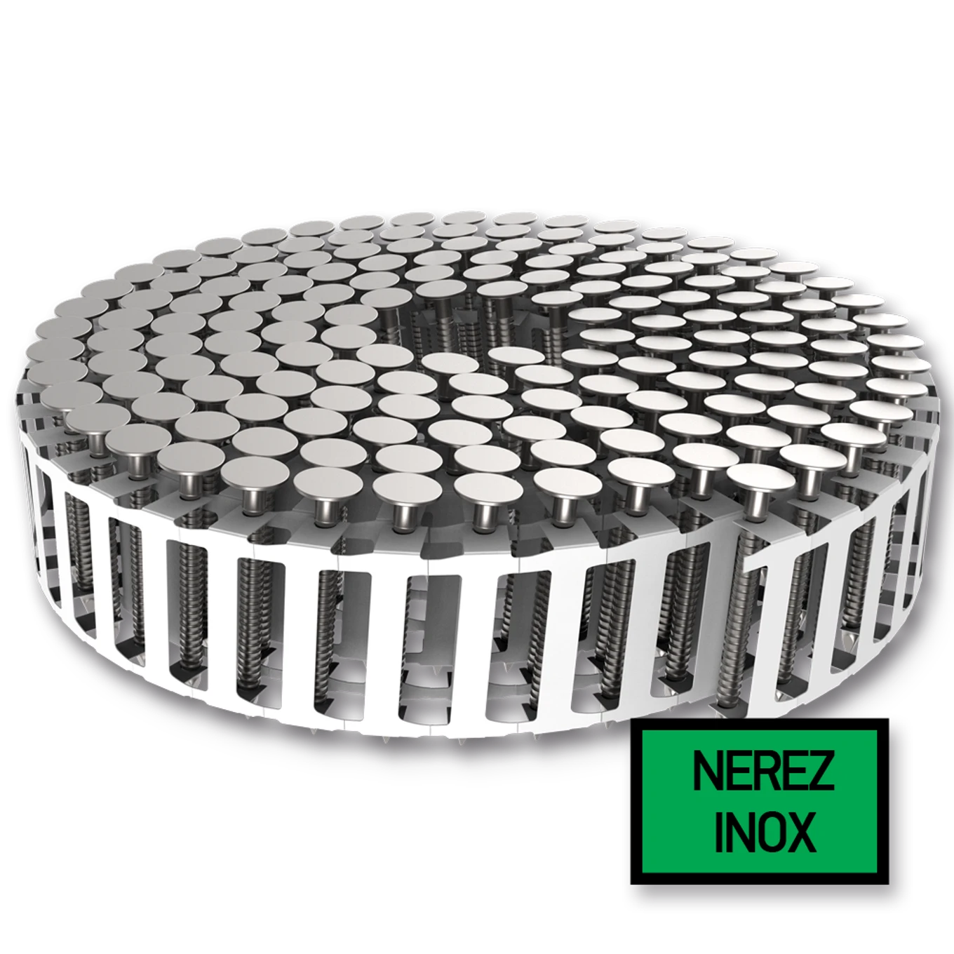 Plastic coil nails 15° 2,8 x 38 RING AISI 304 ARCA - slide 0