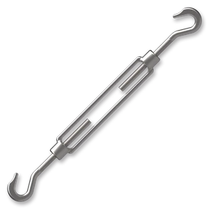 Napínák M14, DIN 1480, hák hák, ZB - slide 0