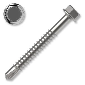 Šroub samovrtný TEX 6,3x150 ZB šestihran.hlava DIN7504K - slide 0