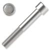Zylinderschraube mit Innensechskant M4x45, Kl.8.8, weiss verzinkt, DIN 912
