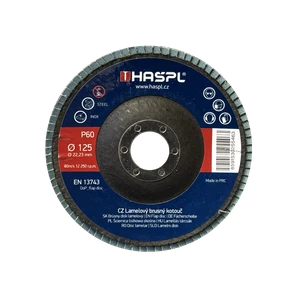 Lamelový brusný kotouč 125x22,23mm/P60 - slide 0