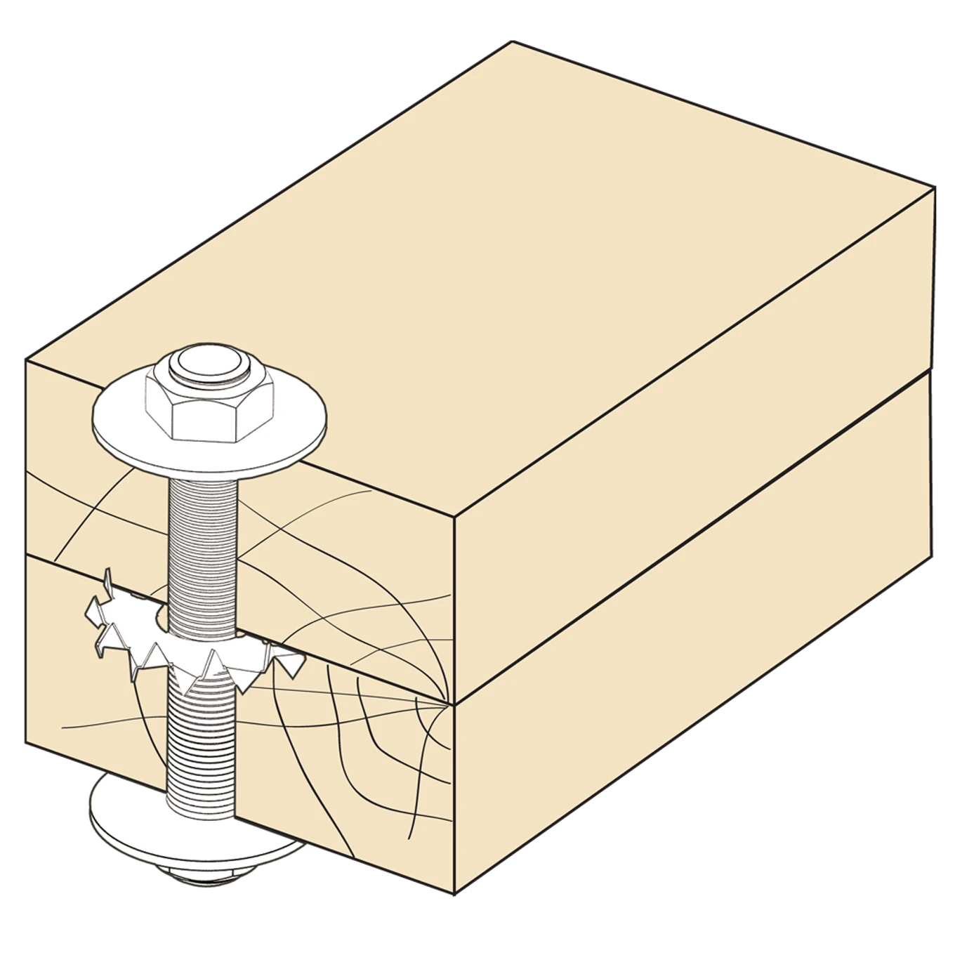 Hmoždinka kruhová 75/23x1,3 Zn - slide 1