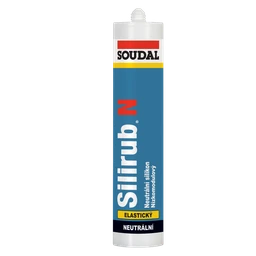 Soudal Silirub N transparentní - 300ml