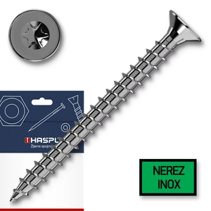 Vrut univerzální 5,0x80 ZHH TX25 NEREZ A2 závit celý sáček-10ks - slide 0