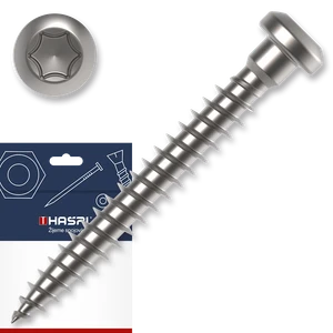 Vrut pro tesařské kování 4,8x35 PHH TX20 ZB závit celý, sáček - 30 ks - slide 0