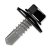 Self drilling roofing screws with EPDM washer