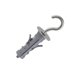 Hmoždinka plastová s kuželem HPK-C s háčkem M4, 8x40 mm, polyamid - slide 0