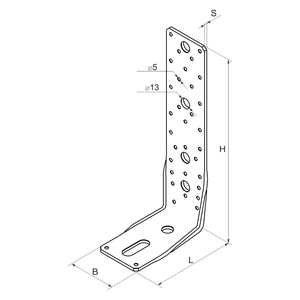 Kotevní prvek L Typ2 285x65x105x4,0 - slide 2
