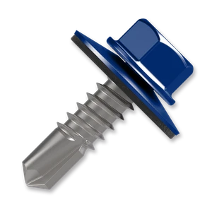 Trapezblechschraube 4,8x35, selbstbohrende, RAL 5010 - slide 0