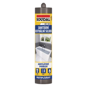 Soudal Sanitární neutrální silikon - 280ml - slide 0