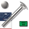 Šroub vratový M5x50 nerez A2-70 DIN603 sáček-10ks