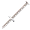 Stavební hřebíky 3,1 x 55 mm Al s PVC - 1 kg