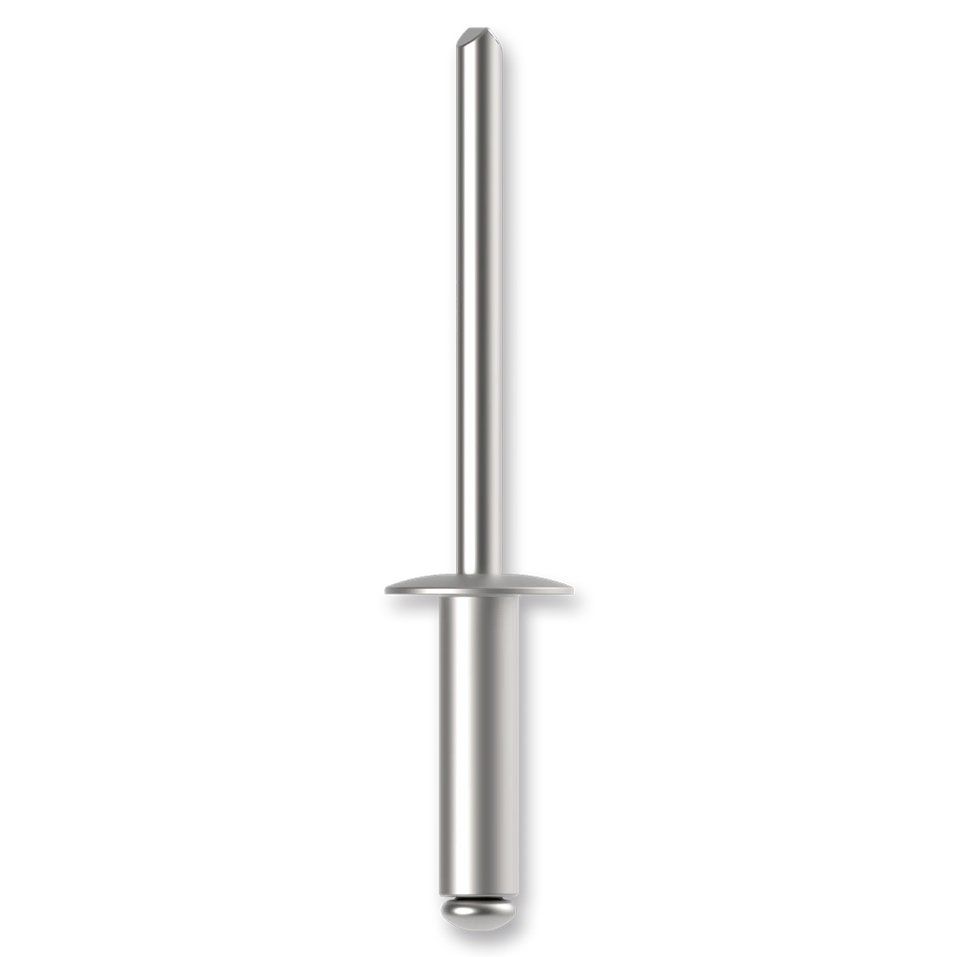 Nýt trhací AlSt 4 x 8 mm, DIN 7337, plochá hlava - slide 0